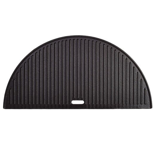 Kamado Joe Half Moon Cast Iron Reversible Griddle For Big Joes