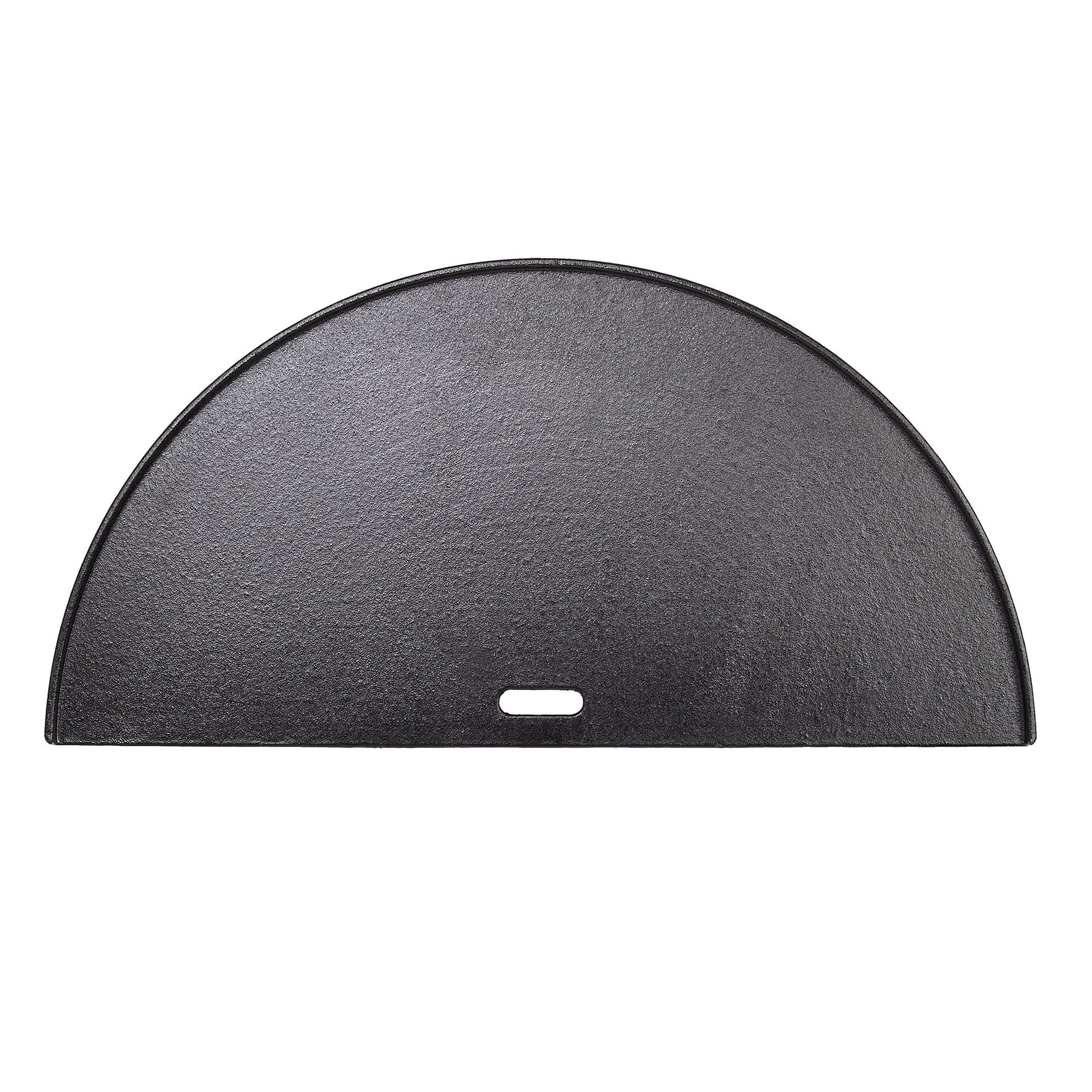 Kamado Joe Half Moon Cast Iron Reversible Griddle For Classic Joes