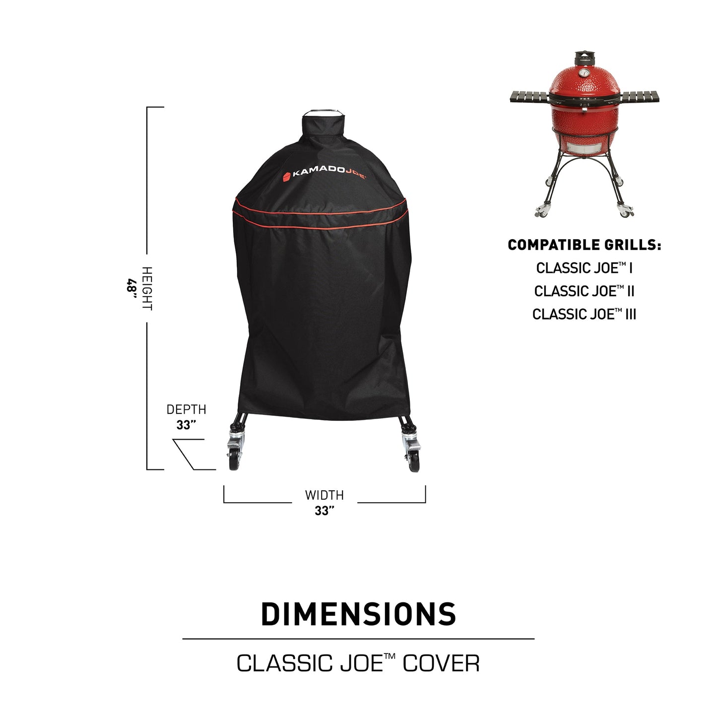 Kamado Joe Classic Grill Cover