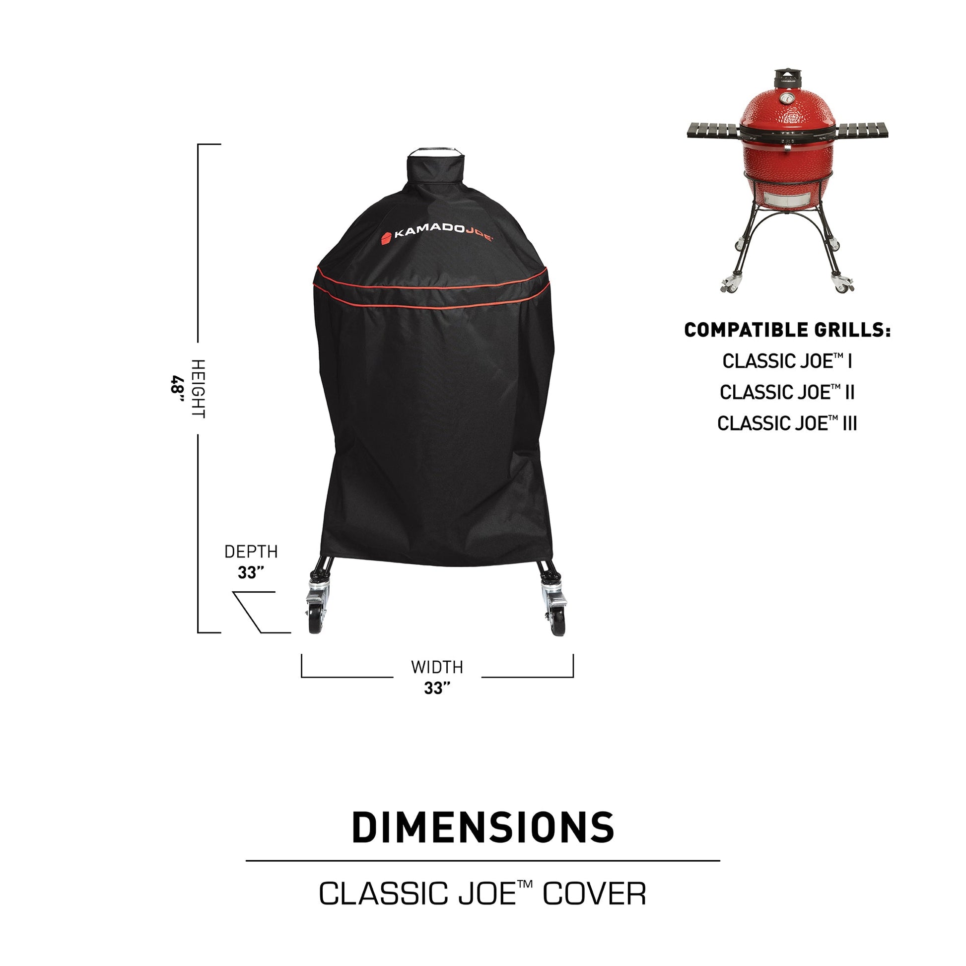 Kamado Joe Classic Grill Cover